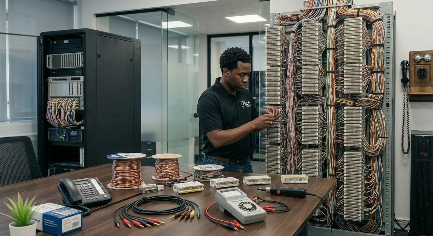 Câblage Téléphonique - Hôtel Le PELICAN