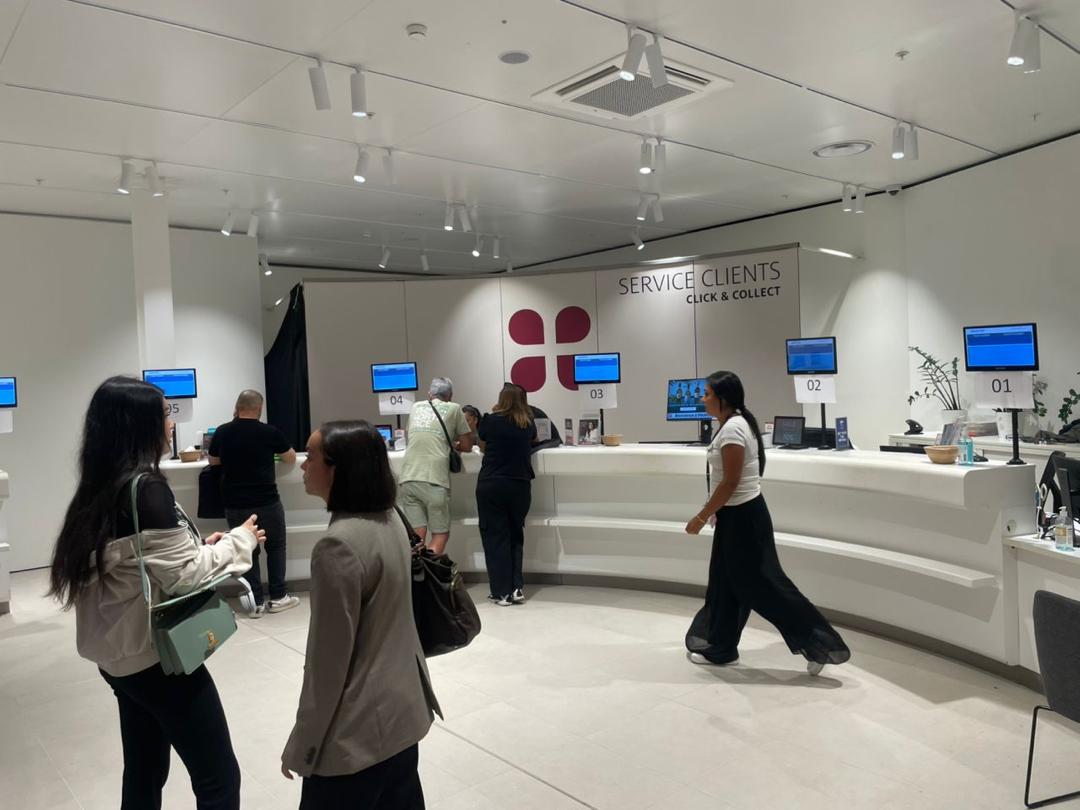 Installation de solutions digitales - Manor Genève, Suisse - 9